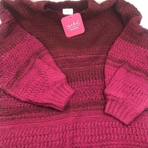 Women's Maternity Sweater Size medium Shirt Top Pregnancy Pull Over Winter